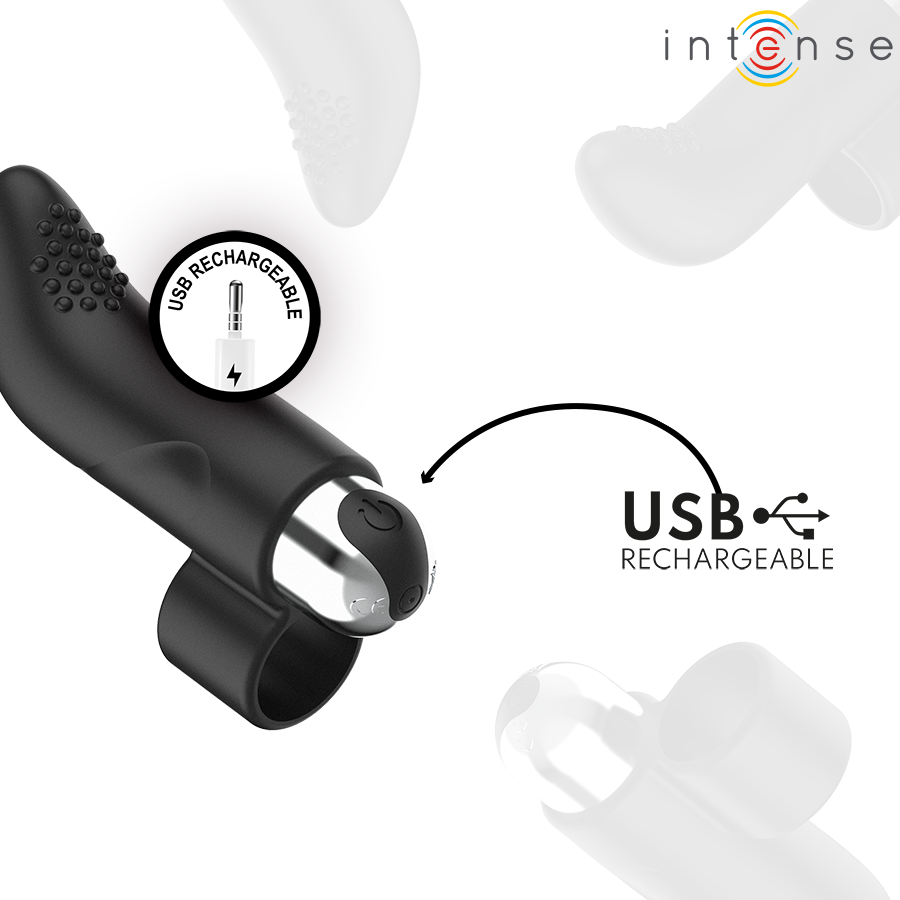 INTENSE - DAMIANO RECHARGEABLE FINGER STIMULATOR - Bild 5