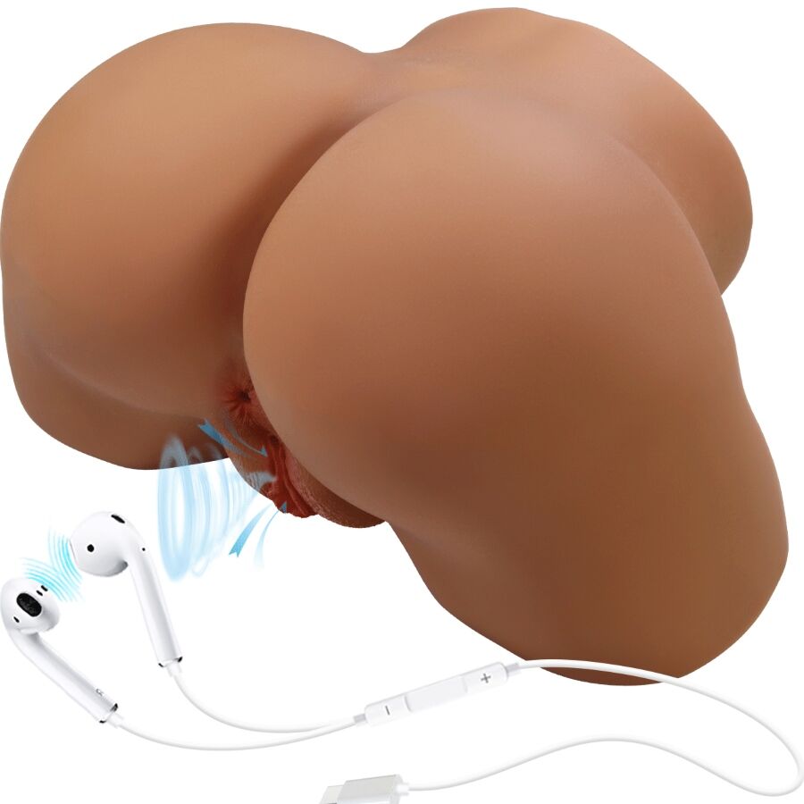 CRAZY BULL - GERIANN REALISTIC FEMALE BUTT VIBRATOR AND SUCKER WITH SOUND 5.5 KG - Bild 2