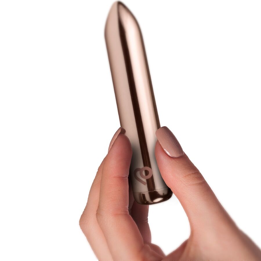 ROCKS-OFF - RECHARGEABLE VIBRATING BULLET GOLDEN ROSE - Bild 4