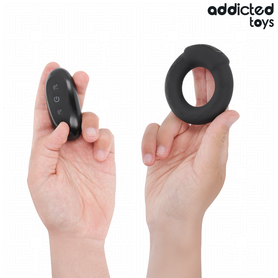 ADDICTED TOYS - HEATING EFFECT VIBRATING COCK RING REMOTE CONTROL - Bild 3