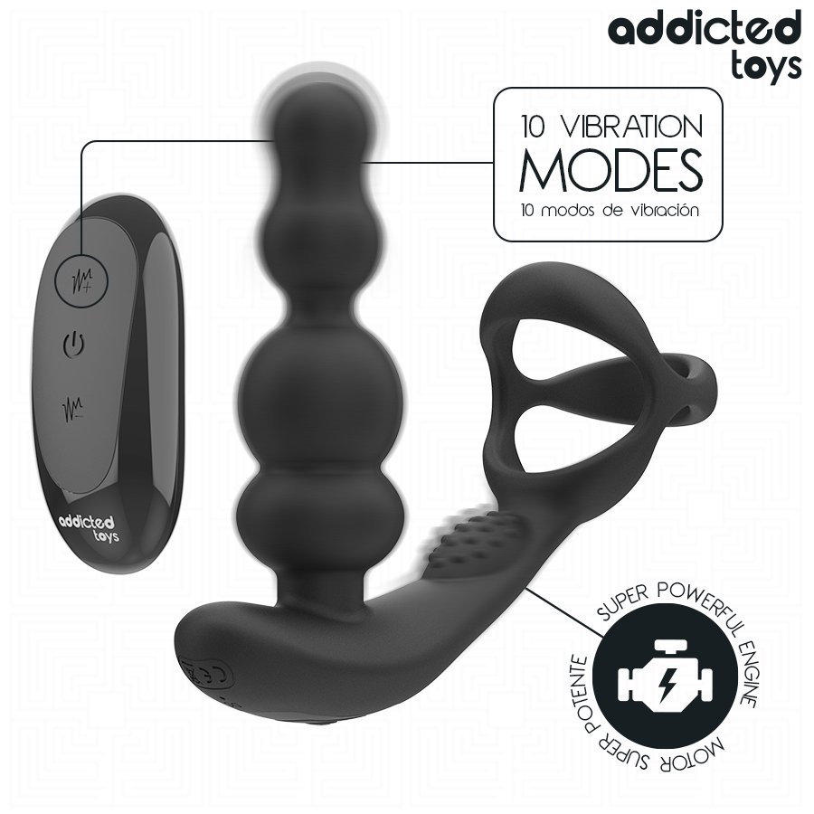 ADDICTED TOYS - ROTATING PROSTATE MASSAGER REMOTE CONTROL - Bild 4