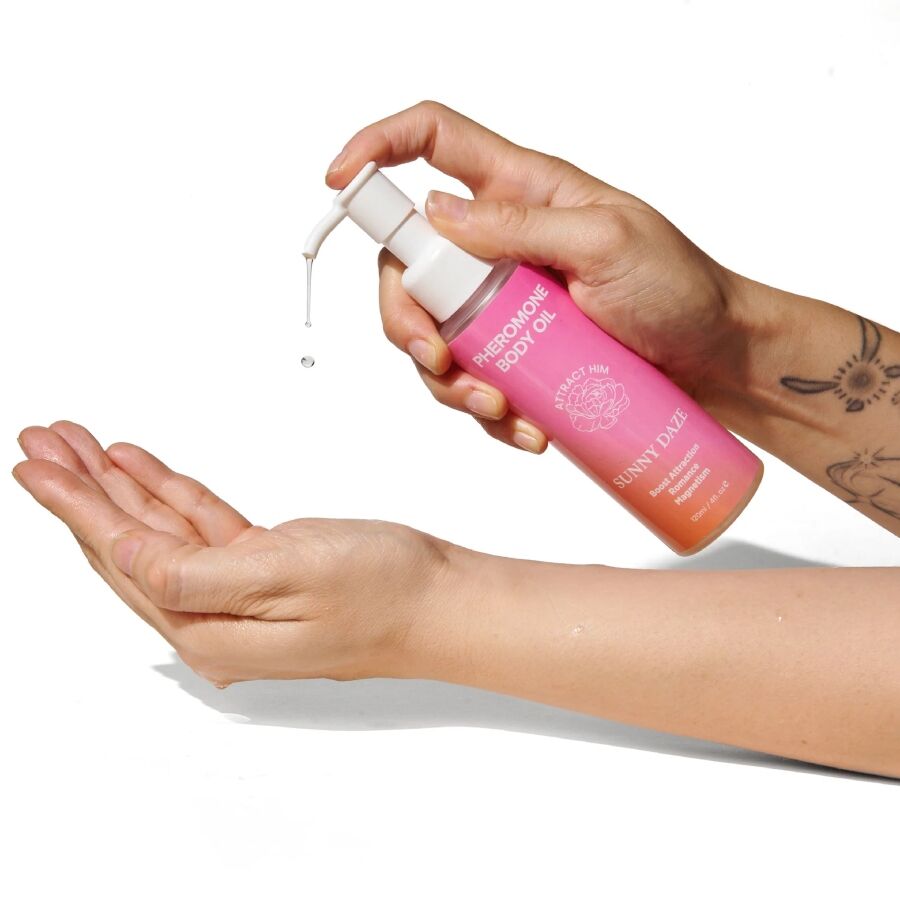 EYE OF LOVE - BLOOM BODY OIL WITH PHEROMONES SUNNY DAZE 120 ML - Bild 2