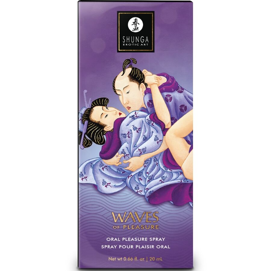SHUNGA - WAVES PLEASURE SPRAY ORAL SEDUCTIVE EXOTIC FRUITS 20 ML - Bild 3