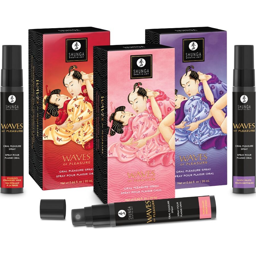 SHUNGA - WAVES PLEASURE SPRAY ORAL SEDUCTIVE EXOTIC FRUITS 20 ML - Bild 5