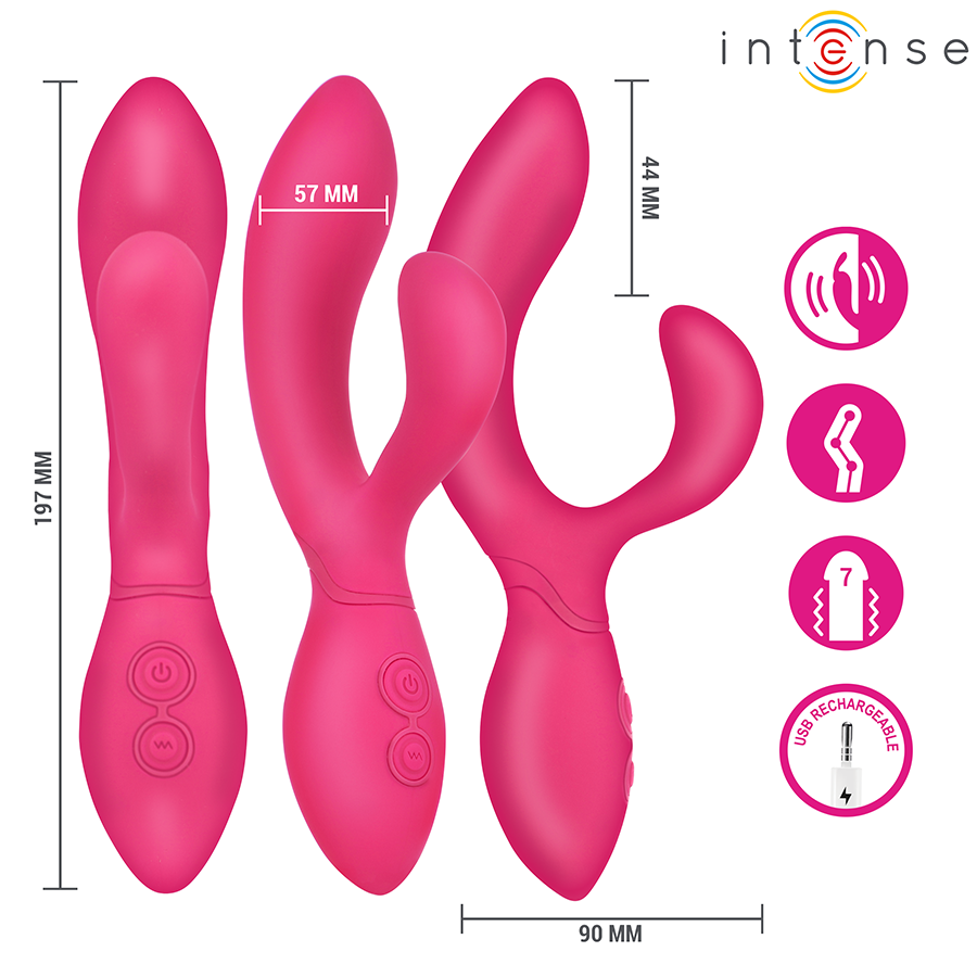 INTENSE - CHARLY ARTICULATED VIBRATING STIMULATOR - Bild 3
