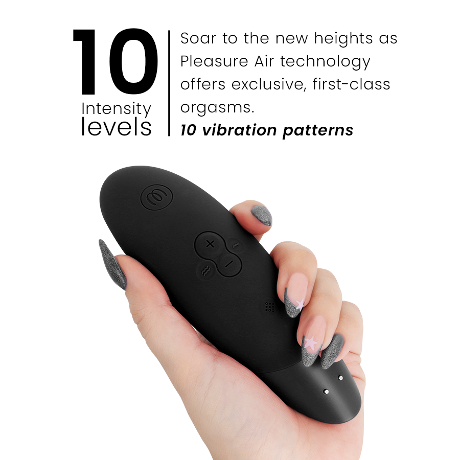 WOMANIZER - ENHANCE CLITORIAL STIMULATOR BLACK - Bild 5