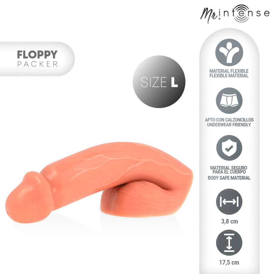 MR INTENSE - FLOPPY SIZE L REALISTIC PACKER - Bild 2