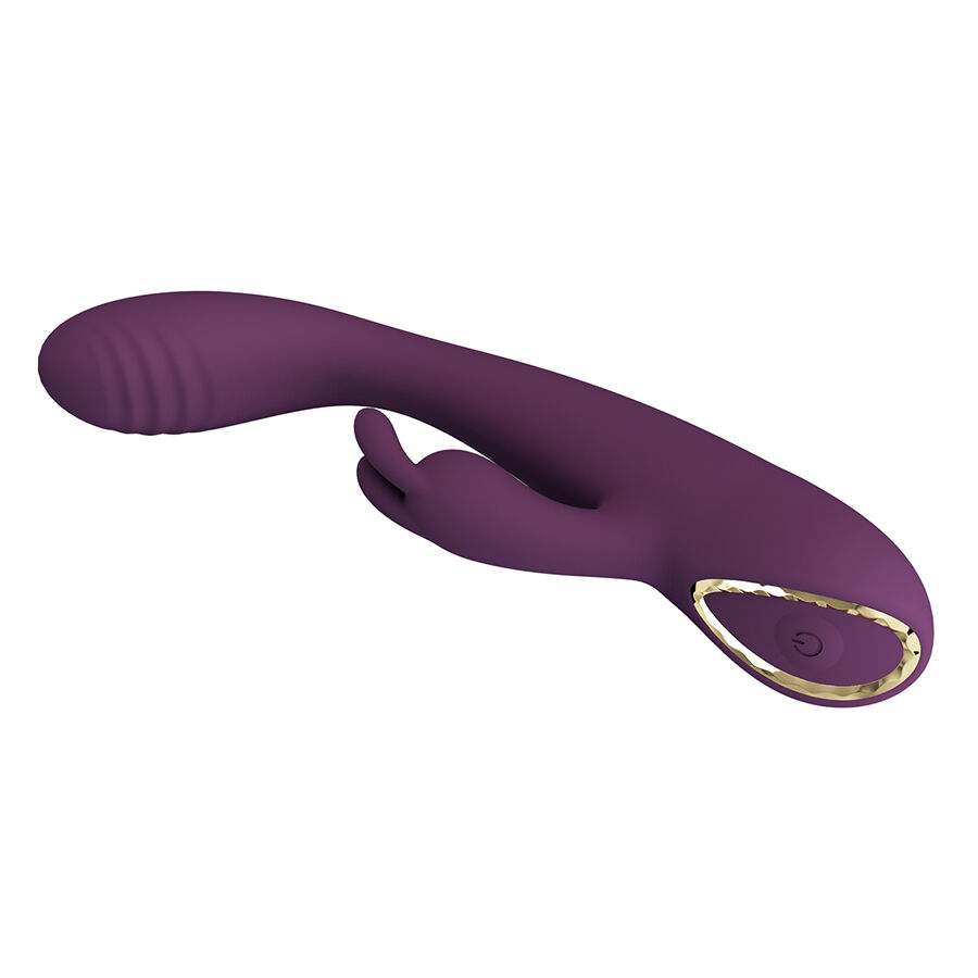 PRETTY LOVE - EMMA RABBIT PURPLE VIBRATOR WITH STIMULATOR - Bild 4