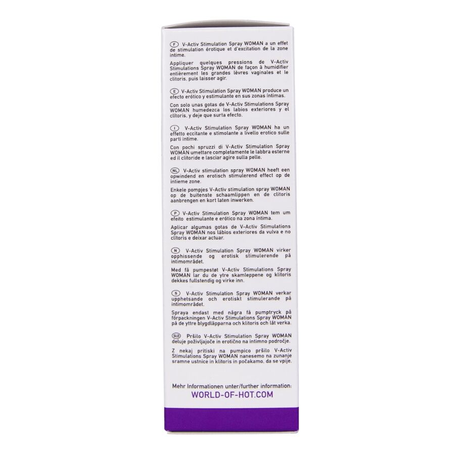 HOT - V-ACTIV STIMULATION SPRAY FOR WOMAN 50 ML - Bild 5