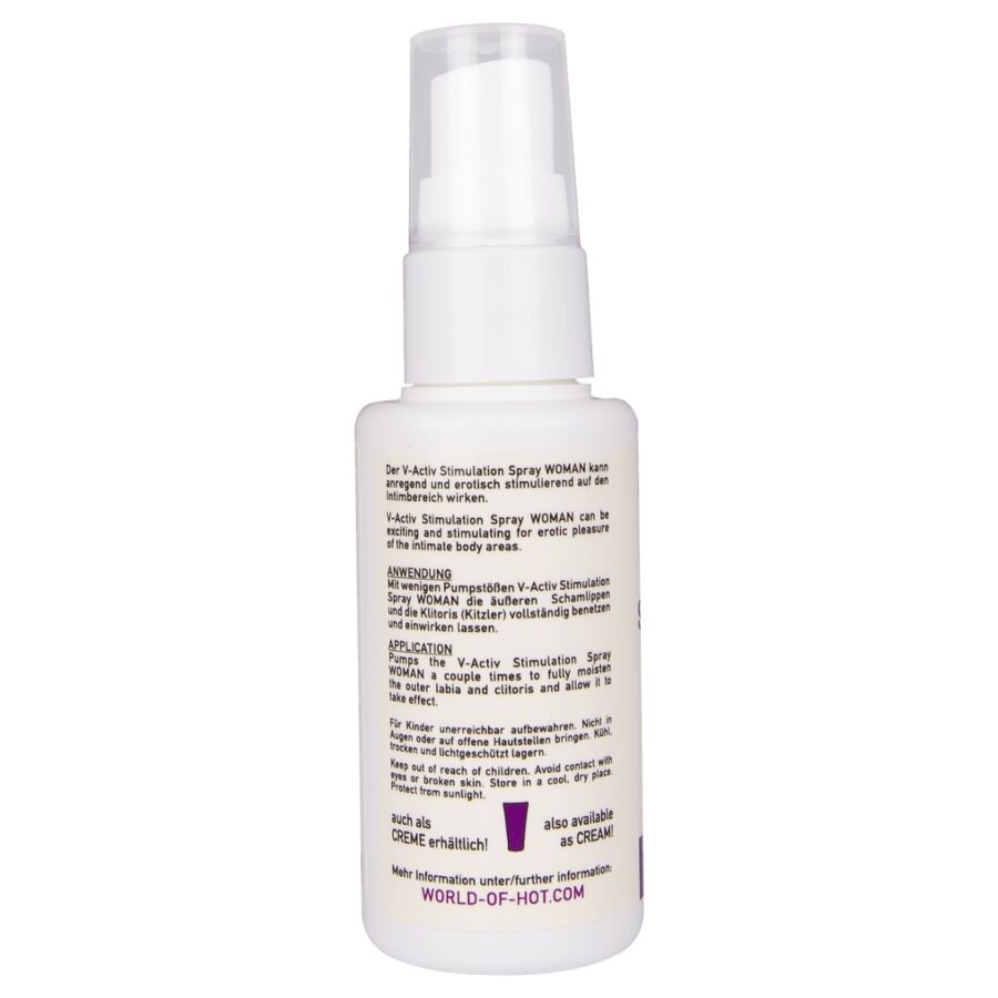 HOT - V-ACTIV STIMULATION SPRAY FOR WOMAN 50 ML - Bild 3