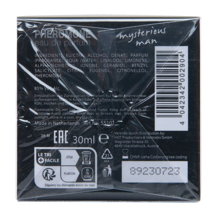 HOT - PHEROMONE PERFUME LONDON MYSTERIOUS MAN 30 ML - Bild 5