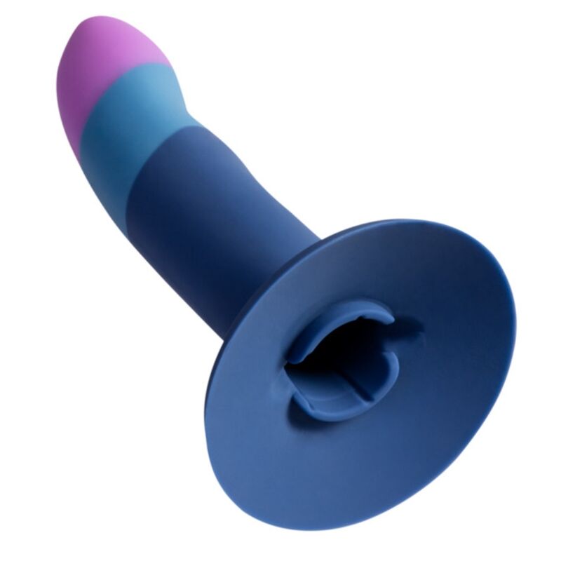 ROMP - PICCOLO HARNESS + SILICONE DILDO WITH TRICOLOR SUCTION CUP 14 CM - Bild 3