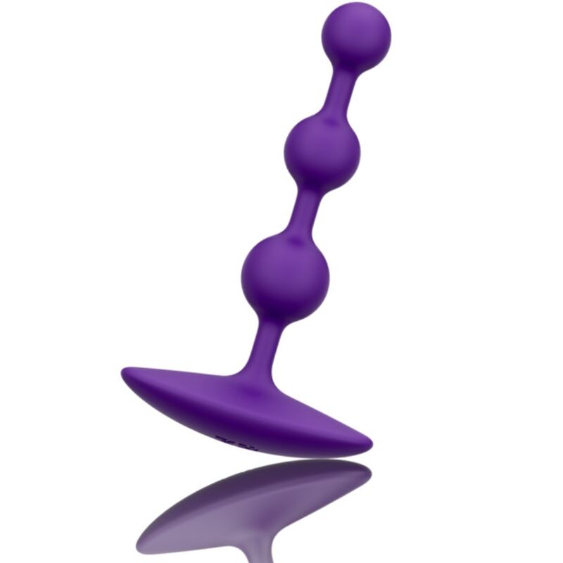 ROMP - AMP PURPLE FLEXIBLE SILICONE ANAL BEADS 12.5 CM PURPLE - Bild 3