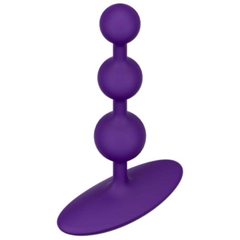 ROMP - AMP PURPLE FLEXIBLE SILICONE ANAL BEADS 12.5 CM PURPLE - Bild 2