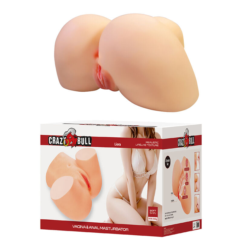 CRAZY BULL - LIORA XXL DOUBLE VAGINAL AND ANAL MASTURBATOR - Bild 2