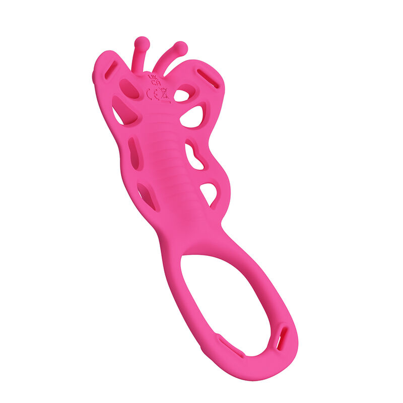 PRETTY LOVE - BUTTERFLY APP CONTROL PANTY MASSAGER PINK - Bild 4