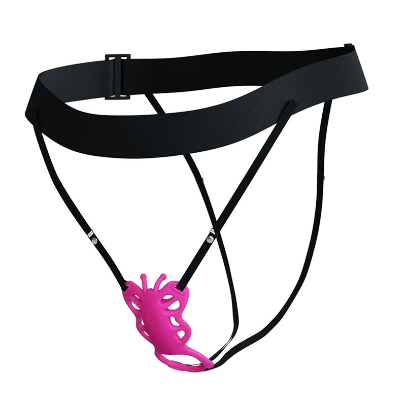 PRETTY LOVE - BUTTERFLY APP CONTROL PANTY MASSAGER PINK - Bild 2