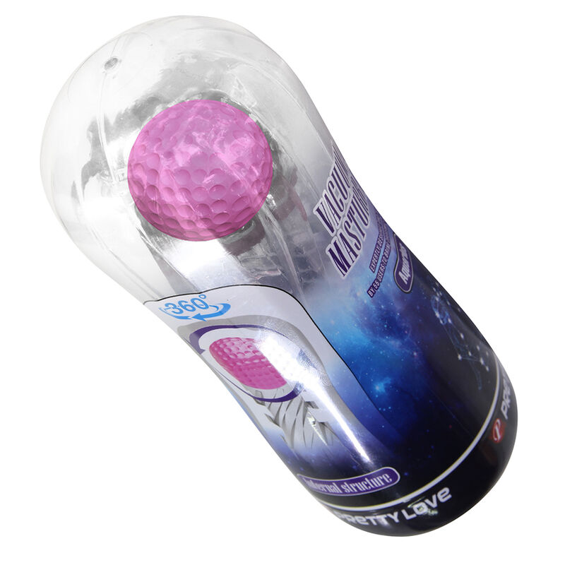 PRETTY LOVE - 360 TEXTURED MASTURBATION CUP CLEAR - Bild 2
