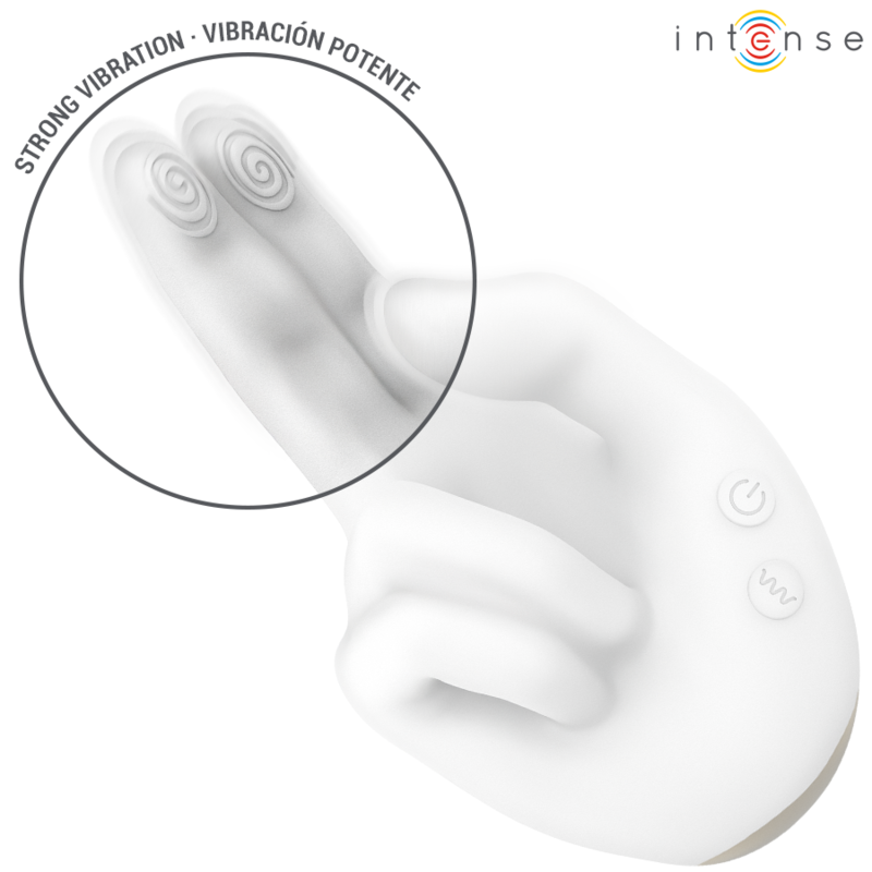 INTENSE - JIMMY HAND-SHAPED MULTIFUNCTION STIMULATOR WITH VIBRATION AND HEAT - Bild 5