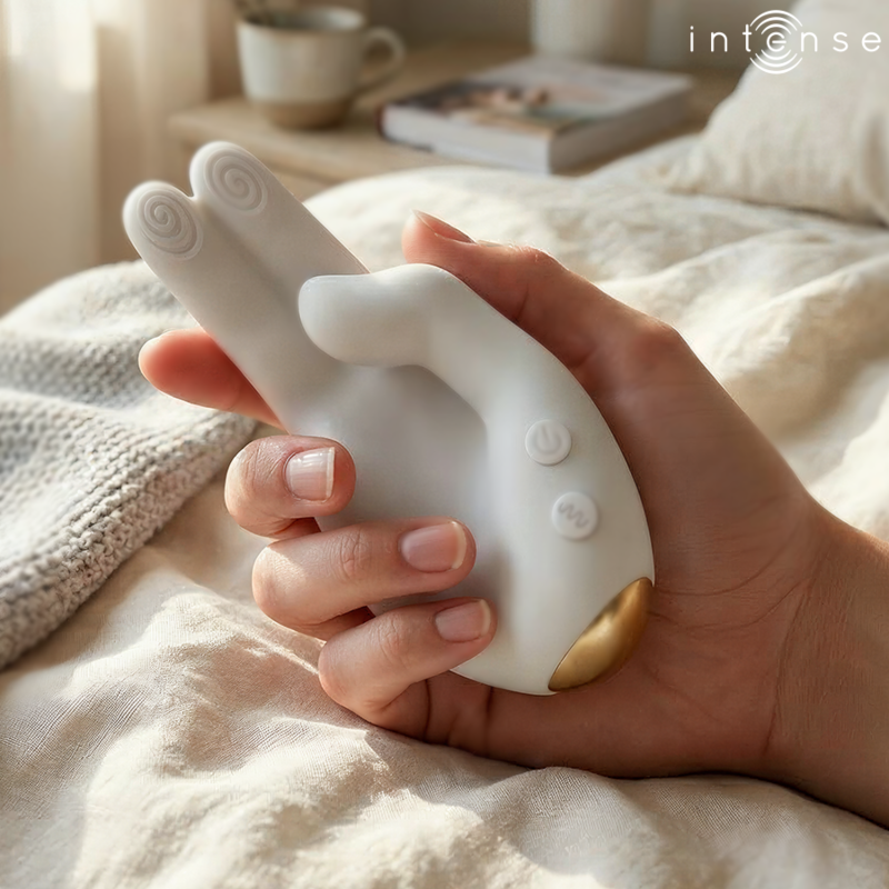 INTENSE - JIMMY HAND-SHAPED MULTIFUNCTION STIMULATOR WITH VIBRATION AND HEAT - Bild 2