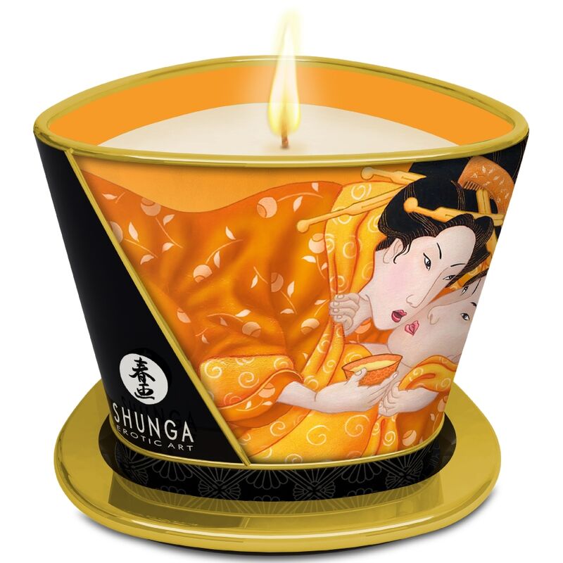 SHUNGA - MASSAGE CANDLE MANGO 170 ML - Bild 2