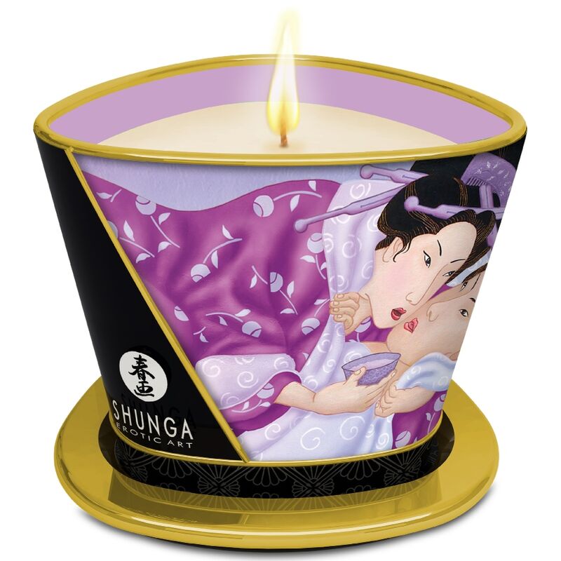 SHUNGA - MASSAGE CANDLE LAVANDER 170 ML - Bild 2