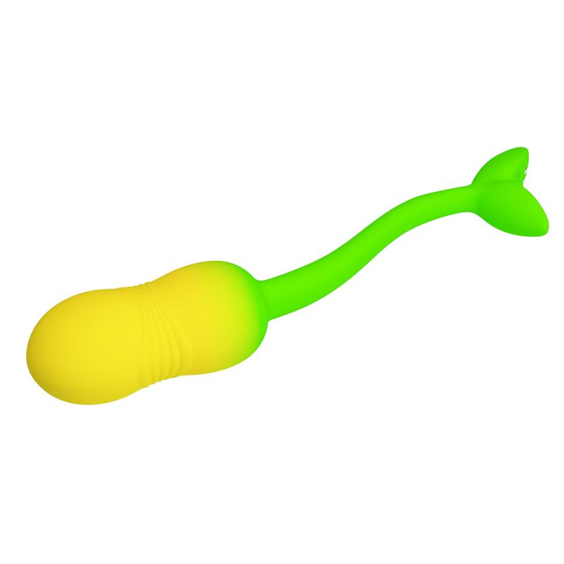 PRETTY LOVE - PULSEN APP CONTROL VIBRATING EGG 12 FUNCTIONS USB RECHARGEABLE GREEN-YELLOW - Bild 5