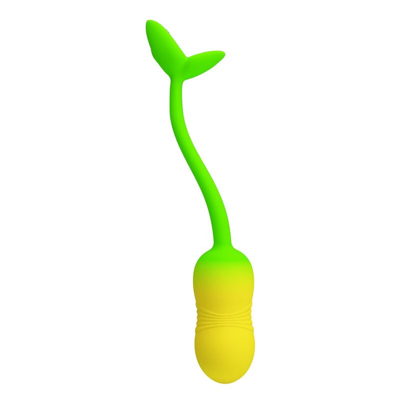PRETTY LOVE - PULSEN APP CONTROL VIBRATING EGG 12 FUNCTIONS USB RECHARGEABLE GREEN-YELLOW - Bild 3