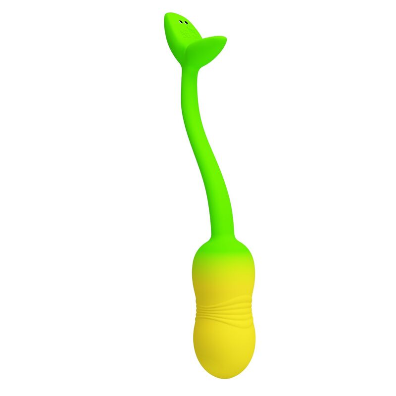 PRETTY LOVE - PULSEN APP CONTROL VIBRATING EGG 12 FUNCTIONS USB RECHARGEABLE GREEN-YELLOW - Bild 2