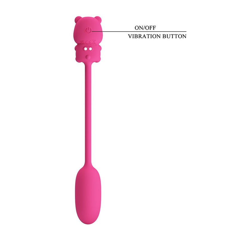 PRETTY LOVE - OLSON RECHARGEABLE BULLET VIBRATOR WITH WIRED CONTROLLER PINK - Bild 5